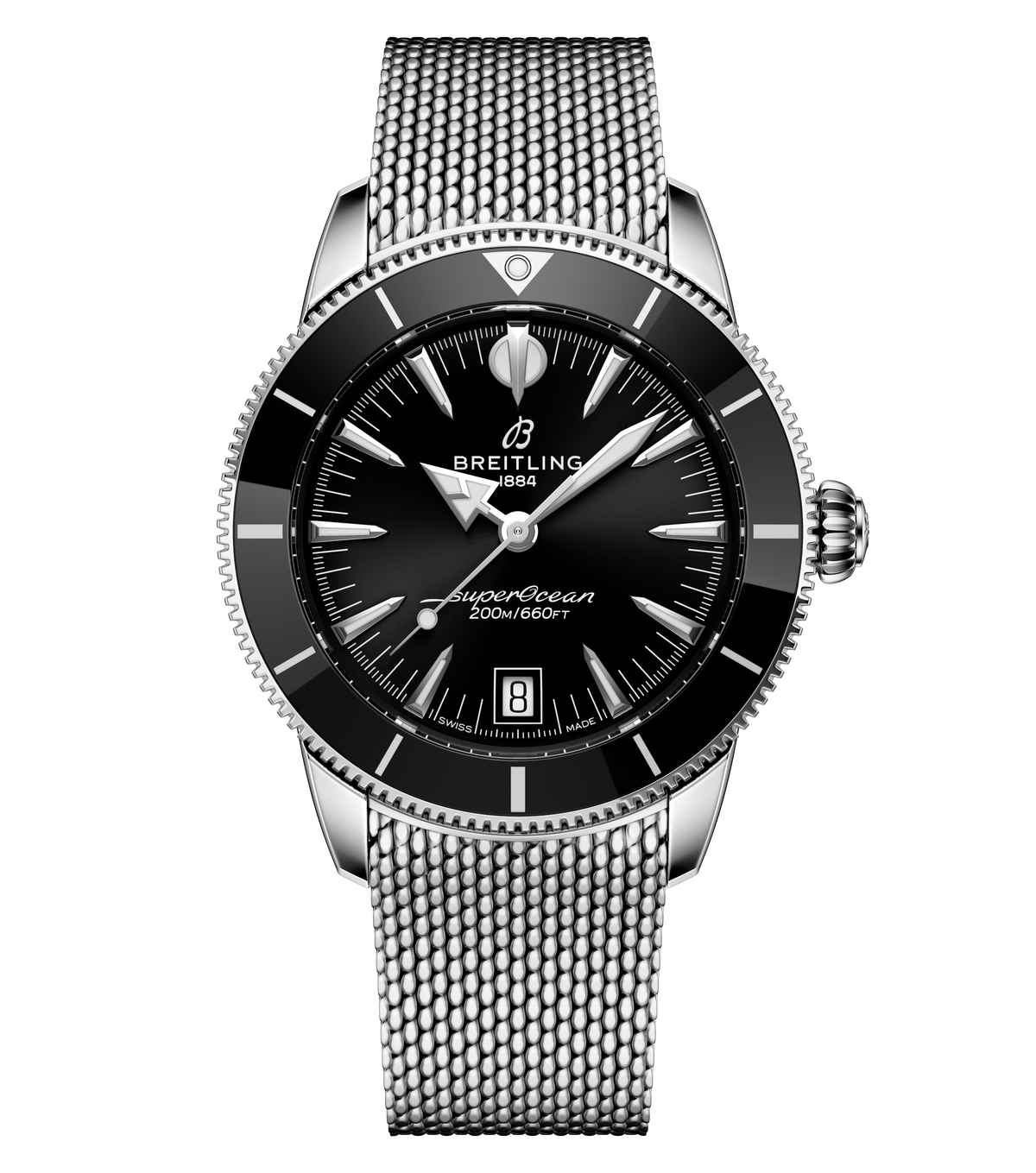 BRT Superocean Heritage B31 Automatic 40 Watch with Black Dial